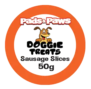 Sausage Slices Dog Treats Homemade - 50g